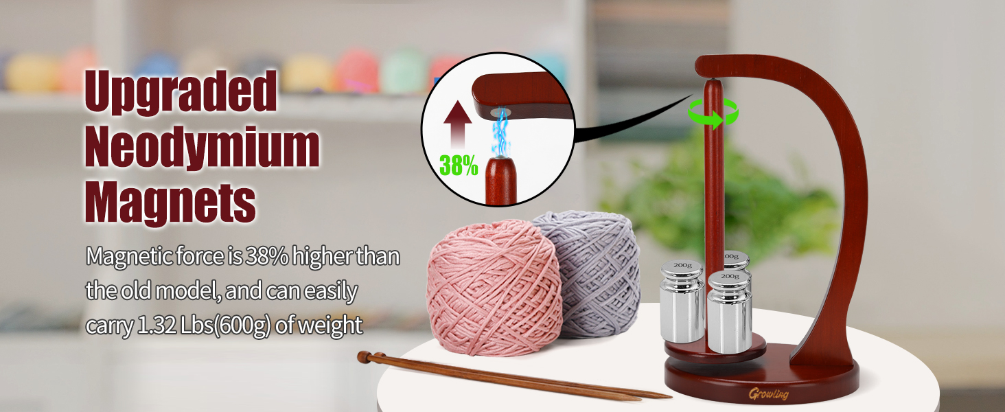 yarn holder for crocheting