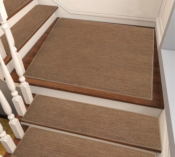 Linen Stair Landing Mat